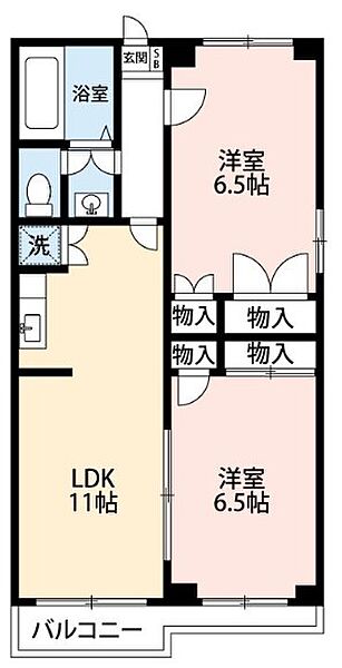 東京都新宿区西早稲田３丁目(賃貸マンション2LDK・3階・60.00㎡)の写真 その2