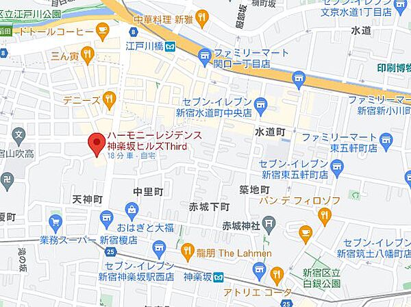 東京都新宿区山吹町(賃貸マンション2LDK・4階・55.22㎡)の写真 その23