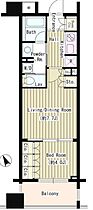 東京都中央区日本橋堀留町２丁目5-12（賃貸マンション1LDK・9階・35.26㎡） その2