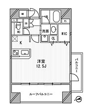 東京都台東区浅草橋４丁目12-4（賃貸マンション1R・12階・38.59㎡） その2