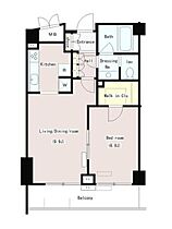 東京都港区三田３丁目7-31（賃貸マンション1LDK・3階・46.75㎡） その2