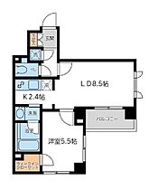 東京都新宿区若松町17-12（賃貸マンション1LDK・2階・39.65㎡） その2