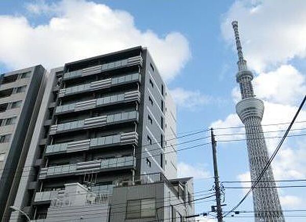 東京都墨田区向島１丁目(賃貸マンション1R・10階・25.74㎡)の写真 その1