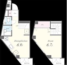 東京都新宿区早稲田鶴巻町539（賃貸マンション1DK・5階・38.86㎡） その2