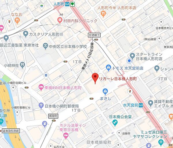 東京都中央区日本橋人形町１丁目(賃貸マンション1LDK・28階・55.16㎡)の写真 その17