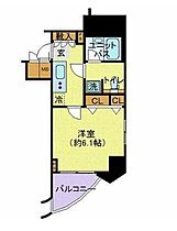 東京都港区新橋６丁目15-1（賃貸マンション1K・11階・21.47㎡） その2