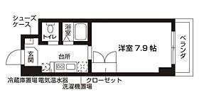 東京都江東区永代２丁目30-5（賃貸マンション1K・9階・23.14㎡） その2