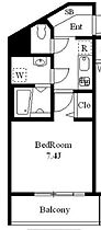 東京都新宿区新小川町3-3（賃貸マンション1K・3階・26.49㎡） その2