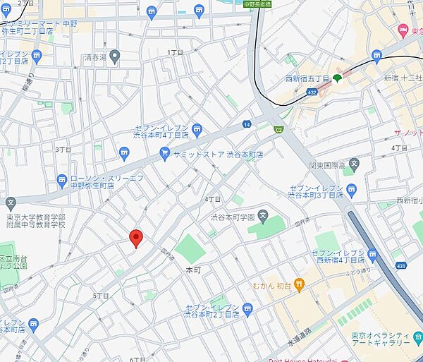 東京都渋谷区本町５丁目(賃貸マンション2LDK・3階・43.62㎡)の写真 その27