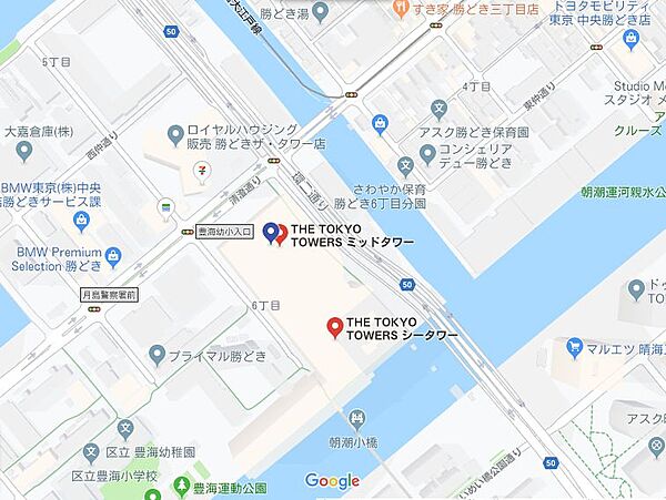 東京都中央区勝どき６丁目(賃貸マンション2LDK・15階・72.75㎡)の写真 その17