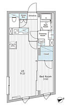 東京都新宿区市谷仲之町17-2（賃貸マンション1LDK・1階・37.01㎡） その2