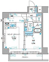 東京都台東区千束３丁目27-13（賃貸マンション1LDK・5階・40.71㎡） その2