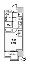 東京都品川区南大井３丁目13-4（賃貸マンション1K・7階・21.70㎡） その2