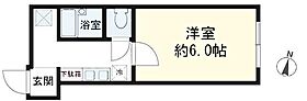 東京都大田区山王１丁目1-8（賃貸マンション1K・1階・20.51㎡） その2