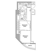 東京都新宿区横寺町58-3（賃貸マンション2K・1階・30.98㎡） その2