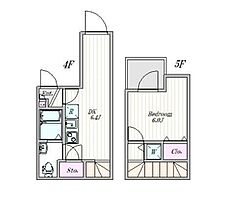 東京都港区新橋５丁目7-5（賃貸マンション1DK・4階・35.00㎡） その2