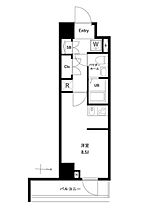 東京都墨田区緑３丁目17-11（賃貸マンション1R・7階・26.53㎡） その2