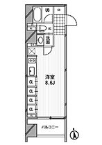 東京都港区芝公園１丁目1-8（賃貸マンション1R・7階・29.28㎡） その2