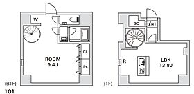 東京都品川区西五反田４丁目3-6（賃貸マンション1LDK・1階・68.63㎡） その2