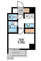 東京都大田区大森北３丁目43-4（賃貸マンション1K・10階・20.90㎡） その2