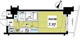 東京都中央区日本橋浜町１丁目4-11（賃貸マンション1K・4階・20.30㎡） その2