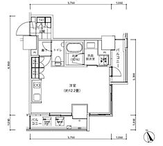 東京都港区西新橋３丁目17-7（賃貸マンション1R・13階・33.03㎡） その2