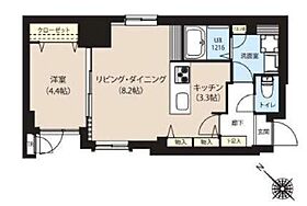 東京都中央区日本橋中洲12-10（賃貸マンション1LDK・1階・40.91㎡） その2