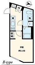 東京都品川区荏原５丁目11-17(仮)（賃貸マンション1K・1階・21.41㎡） その2