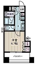 東京都荒川区西日暮里５丁目33-1（賃貸マンション1K・7階・24.45㎡） その2