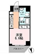 東京都品川区南大井５丁目21-11（賃貸マンション1R・3階・23.99㎡） その2