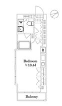 東京都品川区南大井４丁目6-7（賃貸マンション1R・12階・32.09㎡） その2