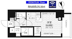 東京都江東区亀戸４丁目26-5（賃貸マンション1R・7階・25.56㎡） その2