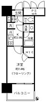 東京都港区芝浦４丁目17-7（賃貸マンション1K・10階・26.02㎡） その2