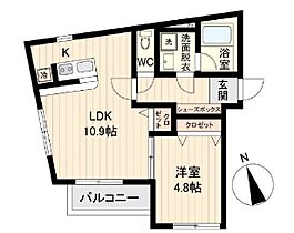 東京都品川区戸越１丁目25-20（賃貸マンション1LDK・3階・38.06㎡） その2