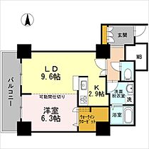 東京都品川区東品川４丁目12-9（賃貸マンション1LDK・23階・50.58㎡） その2