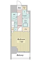 東京都江東区大島７丁目1-1（賃貸マンション1K・9階・25.22㎡） その2