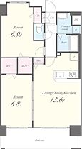 東京都墨田区石原３丁目21-6（賃貸マンション2LDK・10階・59.96㎡） その2