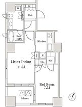 東京都千代田区一番町20-3（賃貸マンション1LDK・5階・54.33㎡） その2