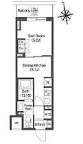 東京都台東区東上野６丁目1-14（賃貸マンション1DK・4階・25.30㎡） その2