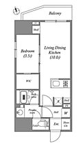 東京都台東区北上野２丁目2-8（賃貸マンション1LDK・3階・36.36㎡） その2