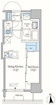 東京都台東区元浅草１丁目14-1（賃貸マンション1DK・11階・27.35㎡） その2