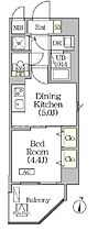 東京都文京区本郷１丁目12-1（賃貸マンション1DK・6階・26.33㎡） その2