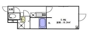 東京都江東区亀戸３丁目30-19（賃貸マンション1K・4階・18.34㎡） その2