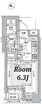 東京都中央区月島２丁目18-12（賃貸マンション1K・7階・21.78㎡） その2