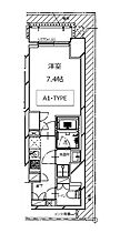 東京都中央区月島３丁目10-10（賃貸マンション1K・4階・26.67㎡） その2