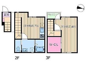 東京都新宿区新小川町8-4（賃貸アパート1DK・2階・43.43㎡） その2