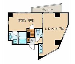 東京都港区西麻布１丁目4-45（賃貸マンション1LDK・8階・48.23㎡） その2