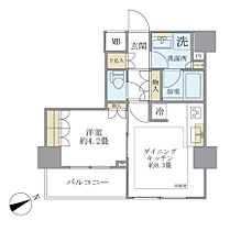 東京都中央区日本橋茅場町３丁目9-6（賃貸マンション1DK・9階・34.56㎡） その2