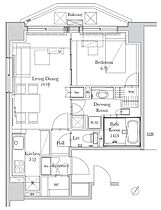 東京都千代田区岩本町１丁目3-9（賃貸マンション1LDK・13階・49.01㎡） その2