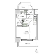 東京都江東区東砂７丁目11-16（賃貸マンション1R・11階・25.19㎡） その2